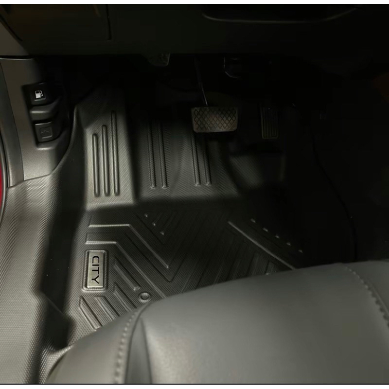 Thảm lót sàn nhựa TPE 5D xe Honda City 2016-2024 hàng cao cấp