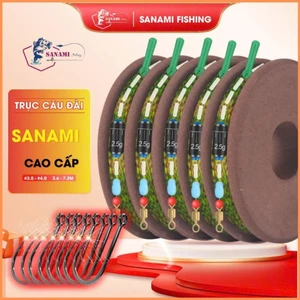 Dây Trục Câu Đài Cước Câu Cá Tàng Hình Đủ Kích Thước 3m6 4m5 5m4 6m3 Buộc Sẵn DT12