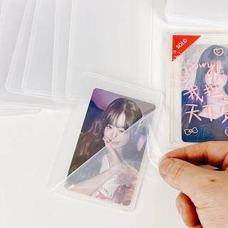 Toploader 100cái Đựng Card Combo B8 Decor Bảo Vệ Ảnh Timo VPBL16