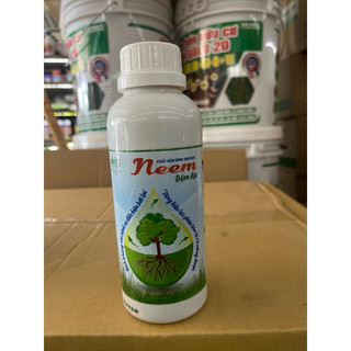 Chất bám dính sinh học NEEM 500ml - Tăng cường độ bám dính và lan trải cho phân bón lá.