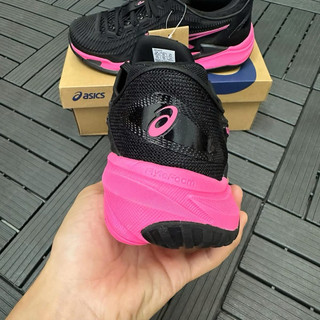 Giày tenis pickleball chơi thể thao bigsize nữ Asi_cs màu đen hồng cổ thấp mùa hè êm nhẹ , sneaker thời trang nữ cao cấp