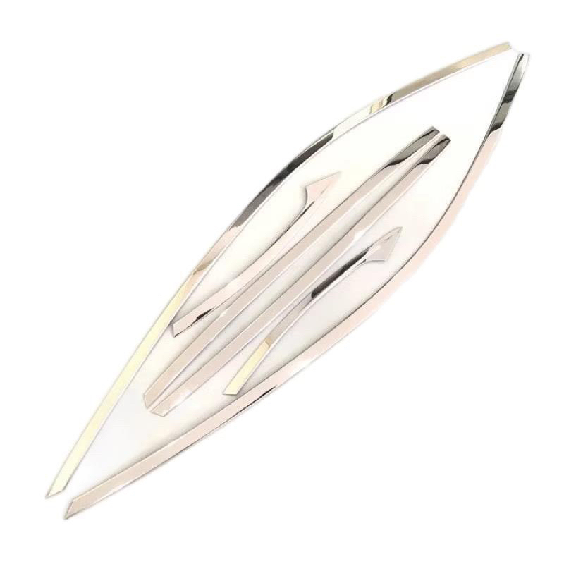 Viền cong kính xe Mazda Cx5 2018-2025 chất liệu inox 304 hàng cao cấp loại I tăng thẩm mỹ xe