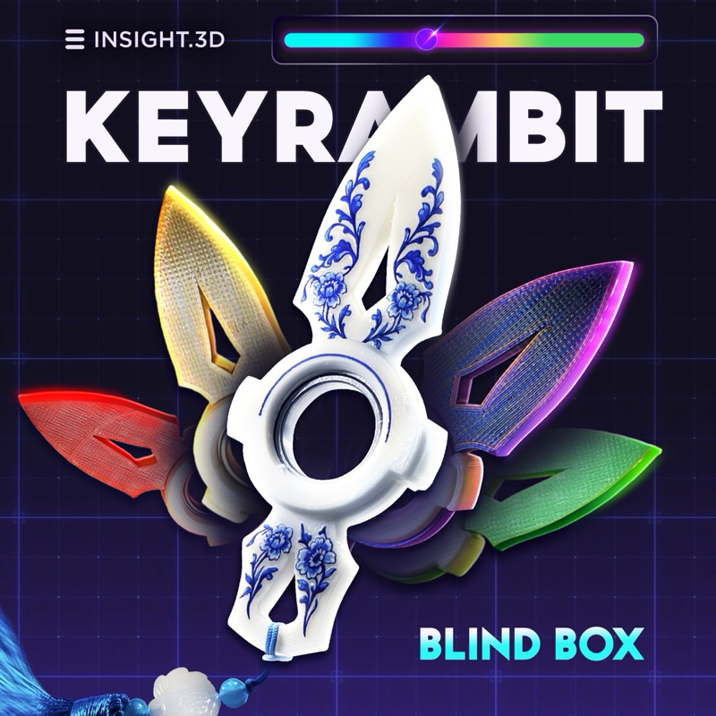 Hộp Mù Keyrambit Kunai Nâng Cấp Thiết kế 2025 Design for collectors ...