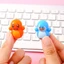 Sét 500 lật đật mini mẫu mới nhiều màu nhiều mẫu xinh xắn dễ thương Đồ Chơi Toy Voi