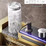 [Hàng Nhập Khẩu] Chậu rửa chén bát 5 phím đàn màu VÀNG nano, inox 304 cao cấp, vòi rửa đa năng, màn hình LED nhiệt độ — ảnh 8