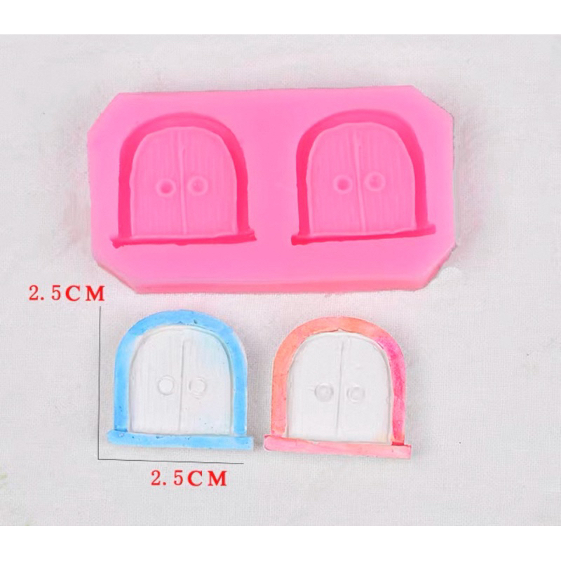 Set khuôn silicon lâu đài 7 món.