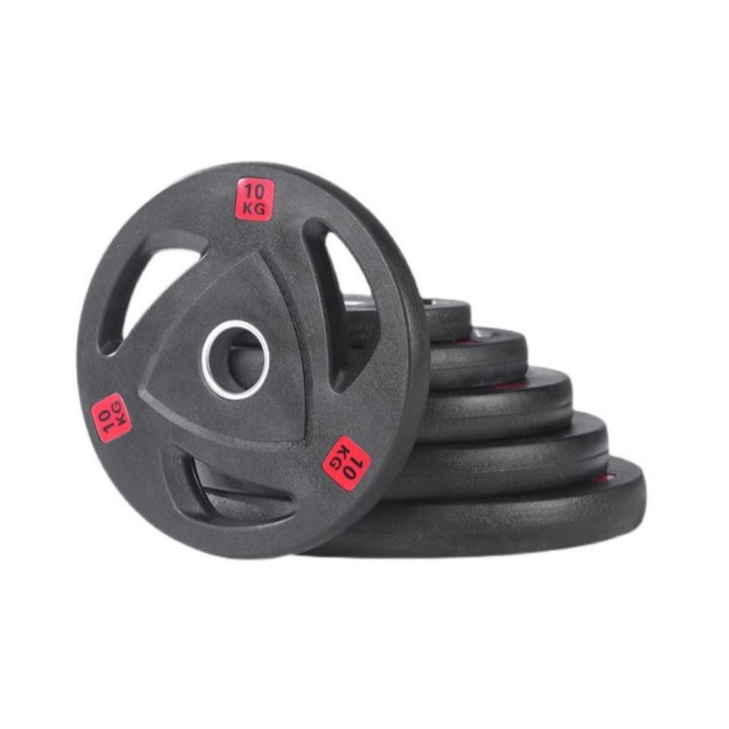 Tạ Đĩa Sắt Cao Su Đài Loan PRO-CARE Vinyl Weight Plates Chống Va Đập Cao - Phuy Tạ 27mm (1 Đĩa Tạ)