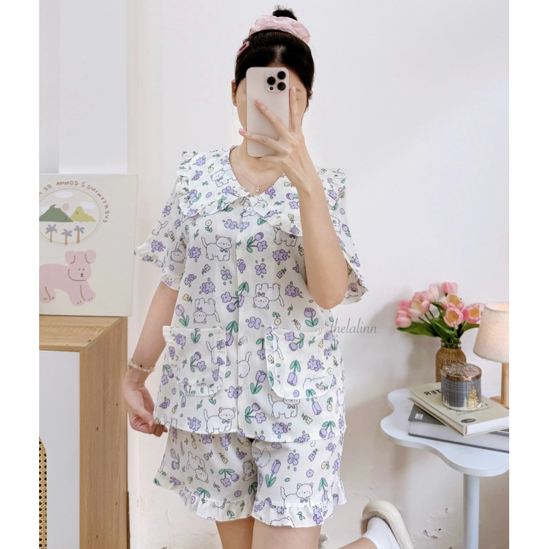 Sen bèo thỏ hoa tím