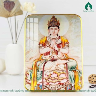 Tranh Phật Đại Nhật Như Lai - Tỳ Nô Giá Na Phật tráng gương treo tường để bàn nhiều mẫu
