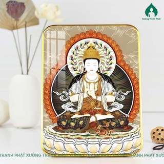 Tranh Phật Đại Nhật Như Lai - Tỳ Nô Giá Na Phật tráng gương treo tường để bàn nhiều mẫu