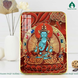 Tranh Phật Đại Nhật Như Lai - Tỳ Nô Giá Na Phật tráng gương treo tường để bàn nhiều mẫu