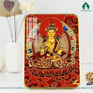 Tranh Phật Đại Nhật Như Lai - Tỳ Nô Giá Na Phật tráng gương treo tường để bàn nhiều mẫu