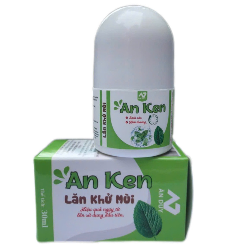 Xịt - Lăn khử mùi An ken loại 30ml