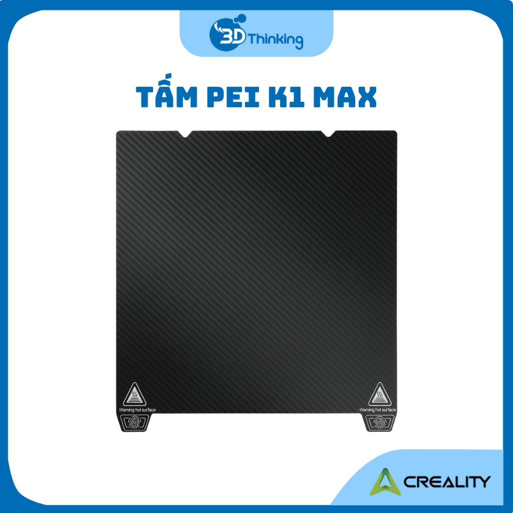 Bàn in tấm PEI K1 Max Creality
