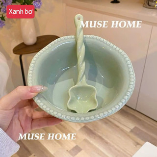 Bộ Bát Nhỡ Đẹp Kèm Thìa Hình Ngôi Sao Cao Cấp - Set Bát Nhỡ Mẫu Mới Siêu Xinh Cho Bé Yêu