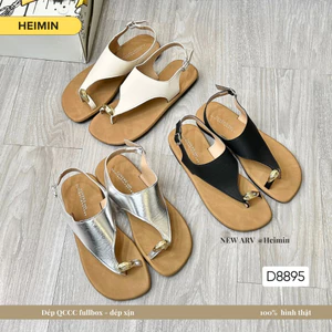 Dép sandal nữ ulzzang xỏ ngón A99 bản QCCC sang xịn phom tôn dáng 2025 - Dép nữ thời trang cao cấp full hộp