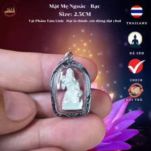 Mặt Dây Chuyền Nangkwak Bạc – Kích Thước 2.5cm, Nhẹ Nhàng Và Dễ Phối Đồ