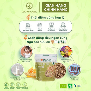 Ngũ cốc lúa mì hữu cơ mật ong Markal nhập khẩu Pháp