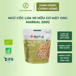 Ngũ cốc lúa mì hữu cơ mật ong Markal nhập khẩu Pháp