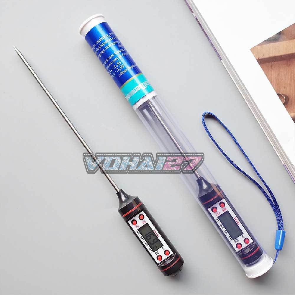 Nhiệt Kế Điện Tử TP300 - Nhệt kế Đo Nhiệt Độ Nước Pha Sữa Đồ Ăn Thực Phẩm Thịt Nướng BBQ nhiệt độ lên đến 300℃