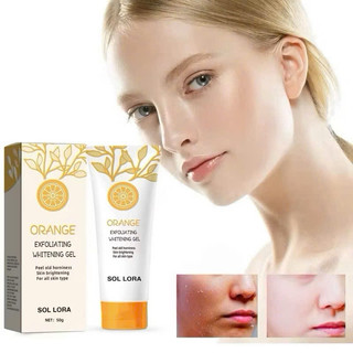 Tẩy Tế Bào Chết Da Mặt 50g ORANGE Exfoliate Gel Làm Trắng Da