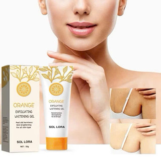 Tẩy Tế Bào Chết Da Mặt 50g ORANGE Exfoliate Gel Làm Trắng Da