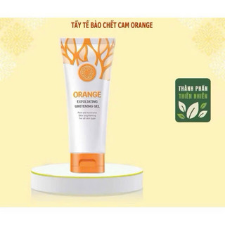 Tẩy Tế Bào Chết Da Mặt 50g ORANGE Exfoliate Gel Làm Trắng Da