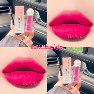 Son màu Hồng cánh sen Ba04, son Beana siêu lì, mềm mịn, lâu trôi, hợp mọi tone da, lứa tuổi không chất độc hại