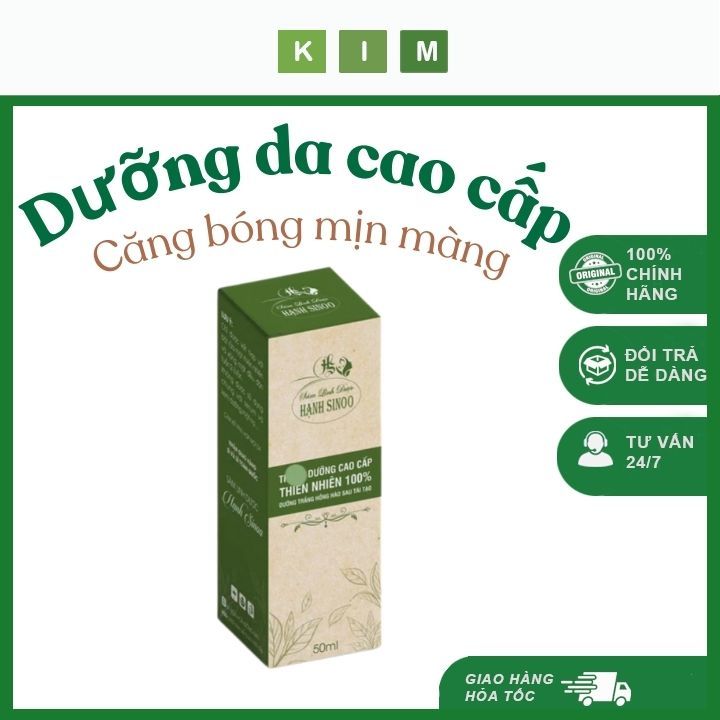 Dưỡng da cao cấp sau tái tạo Hạnh Sinoo - Dưỡng da trắng hồng, nuôi dưỡng da khỏe đẹp - Handmade by Hạnh Sinoo
