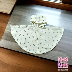 Áo Choàng Xô Muslin Có Mũ 2 lớp – Thủ Công Tỉ Mỉ, An Toàn Tuyệt Đối