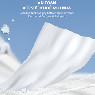 COMBO khăn giấy bỏ túi mini TopGia cao cấp 10 gói 4 lớp dập vân mềm mịn thấm hút tốt an toàn cho da