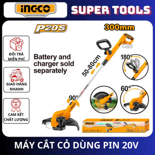 INGCO Máy cắt cỏ dùng pin 20V CGTLI20328 < Không kèm pin sạc >