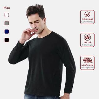 Áo Giữ Nhiệt Nam Thun Lạnh Tay Dài Ôm Body Co Giãn 4 Chiều Thương Hiệu STY - Hàng chất đẹp TD41