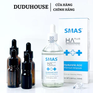 Serum SMAS HA PLUS Hyaluronic Aicd Premium Ampoule Dưỡng Ẩm, Phục Hồi Da Duduhouse