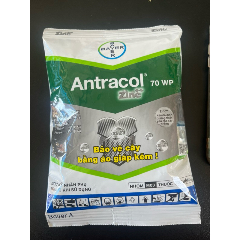Thuốc trừ bệnh Cây trồng Antracol ( gói 100gr)