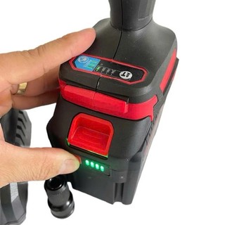 Tặng bộ khẩu Máy Bulong Pin DRAMA D-5598 Lực Siết Khỏe Động Cơ Không Chổi Than