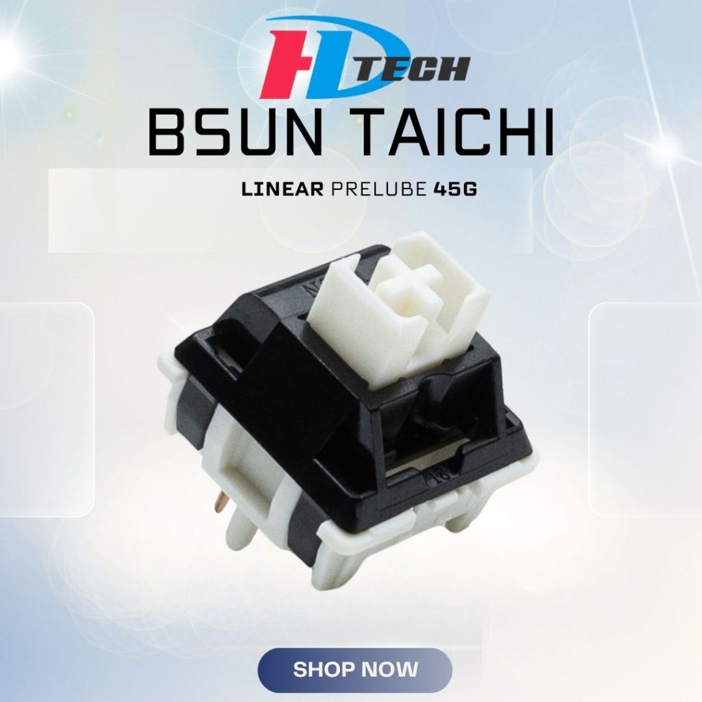 Switch BSUN Taichi 5PIN Linear 45g công tắc bàn phím Switch BSUN Taichi ...