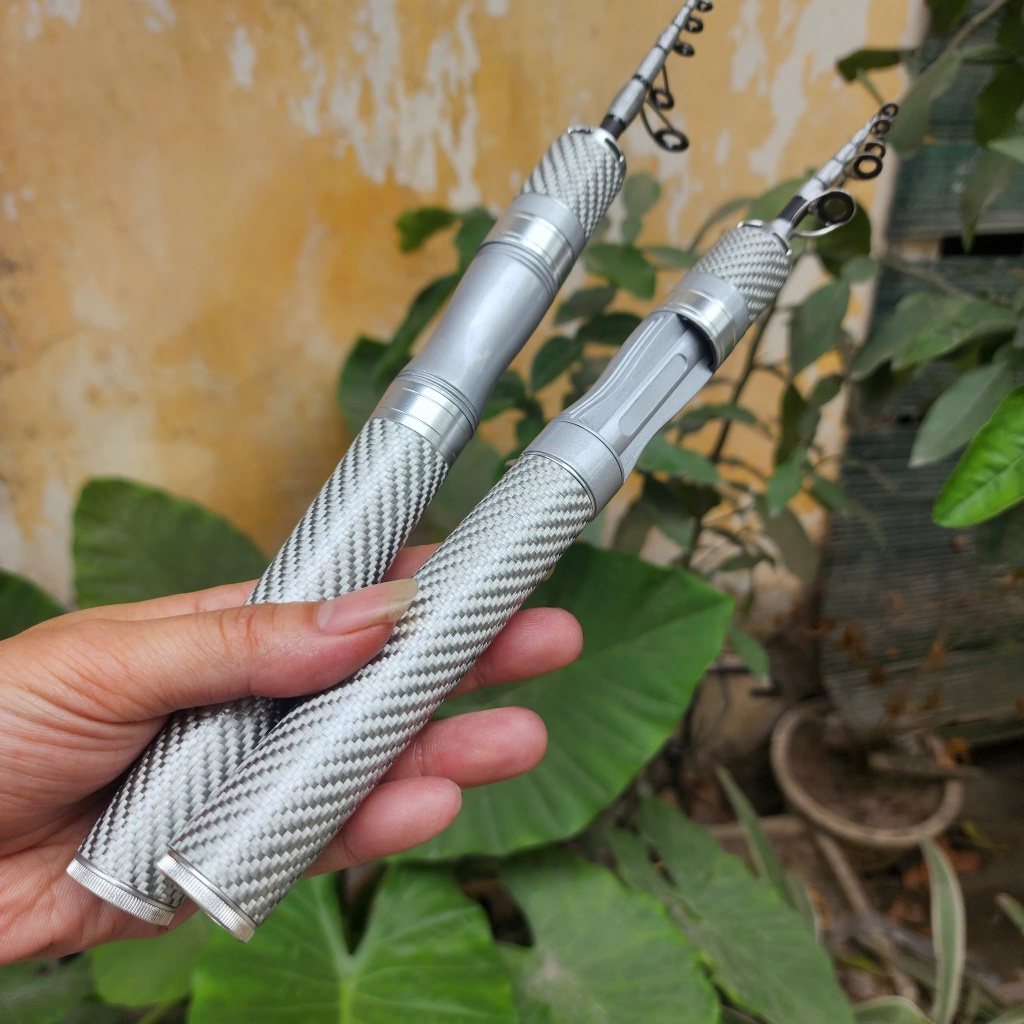 Cần Câu Lure Cần Rút mini V4pass gắn máy có tiếng đồ câu lure | Shopee ...