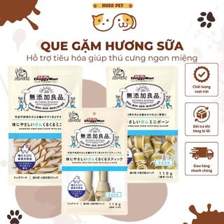 Que Gặm Hương Sữa Mini Size, Thanh Thưởng Cho Thú Cưng Hỗ Trợ Tiêu Hóa Cho Thú Cưng