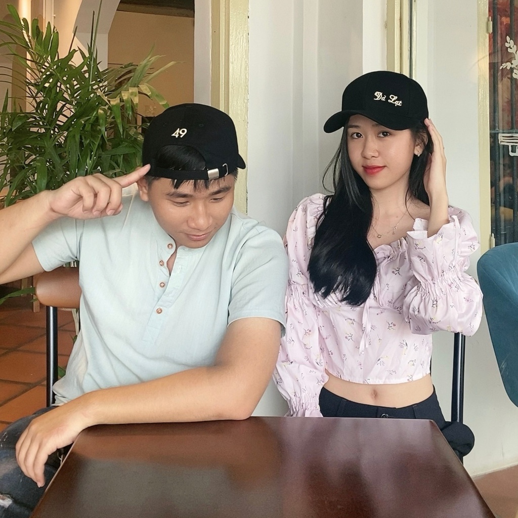 Mũ lưỡi trai Thêu hình chữ Việt Nam Chất Kaki Form Unisex Nam Nữ