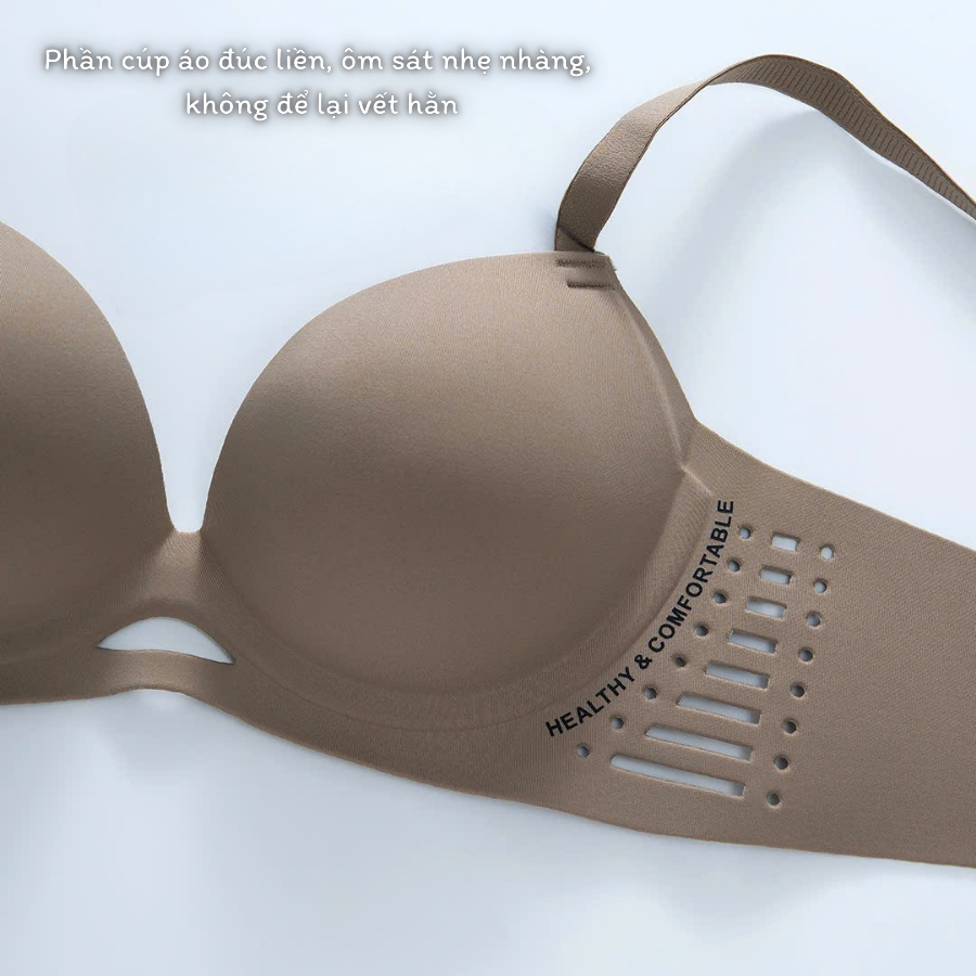 Áo Ngực Không Gọng Su Nâng Ngực Thiết Kế Thông Hơi Thoáng Mát DORIS D16