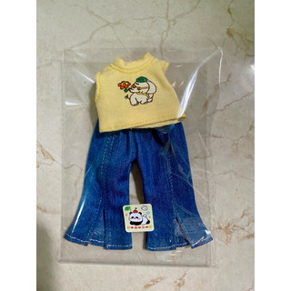 Set áo sát nách quần jean hình ngẫu nhiên size dian mập,cừu bé(size khác vui lòng ib shop)