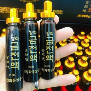 ( HÀNG CHÍNH HÃNG) Tinh Chất Đông Trùng Hạ Thảo Kanghwa Hàn Quốc Hộp 60 ống, Cải Thiện Chức Năng Gan Thận