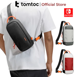 Túi đeo chéo đựng Nintendo Switch 2 Tomtoc (USA) GameOn Sling Bag chống sốc, chống nước, chính hãng