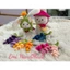 Kẹp tóc Hoa Lavender bằng len handmade siêu xinh - kẹp tóc handmade - kẹp tóc nữ cao cấp - kẹp xinh cho phái đẹp