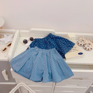 Quần áo trẻ em, Quần jean đùi bé gái dáng váy xòe 2 màu cho bé 9-26kg Q184 | Tiểu Yến KID