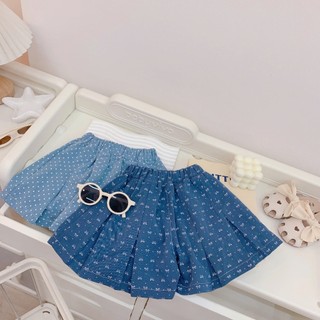 Quần áo trẻ em, Quần jean đùi bé gái dáng váy xòe 2 màu cho bé 9-26kg Q184 | Tiểu Yến KID