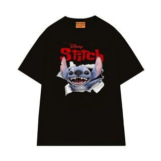 Áo Thun NGỐ TEE Hoạt Hình Lilo & Stitch Ảnh Poster Phần Live Action Movie Vải Cotton 75 Form Rộng