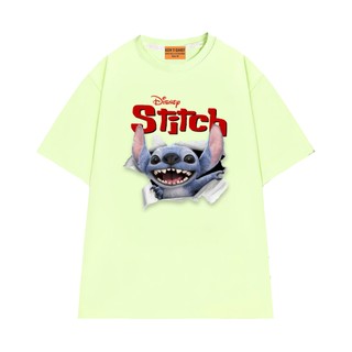 Áo Thun NGỐ TEE Hoạt Hình Lilo & Stitch Ảnh Poster Phần Live Action Movie Vải Cotton 75 Form Rộng
