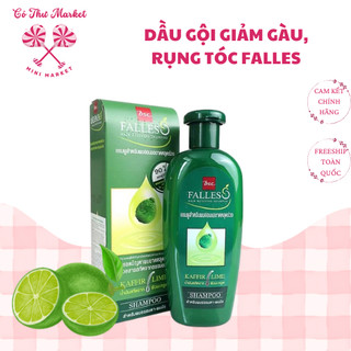 [ CHÍNH HÃNG] Dầu Gội Và Xả Ngăn Rụng Tóc Falless Màu Xanh Đậm Chai 180ML - CÔ THƯ MARKET